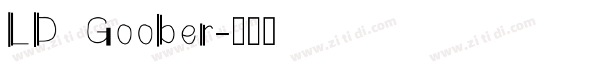 LD Goober字体转换